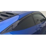 Déflecteurs de fenêtre latérale Mugen 4 pièces  Honda Civic 2 portes 2016-21
